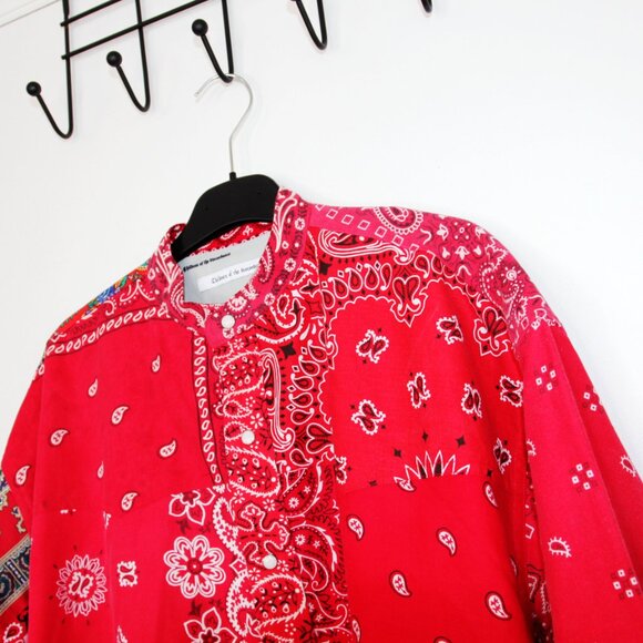 CHILDREN OF THE DISCORDANCE VINTAGE BANDANA PATCH SHIRT 3 - Picture 3 of 9